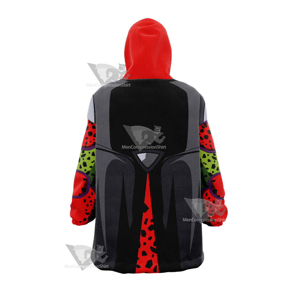 Dragon Ball Super Super Hero Cell Max Snug Oversized Blanket Hoodie