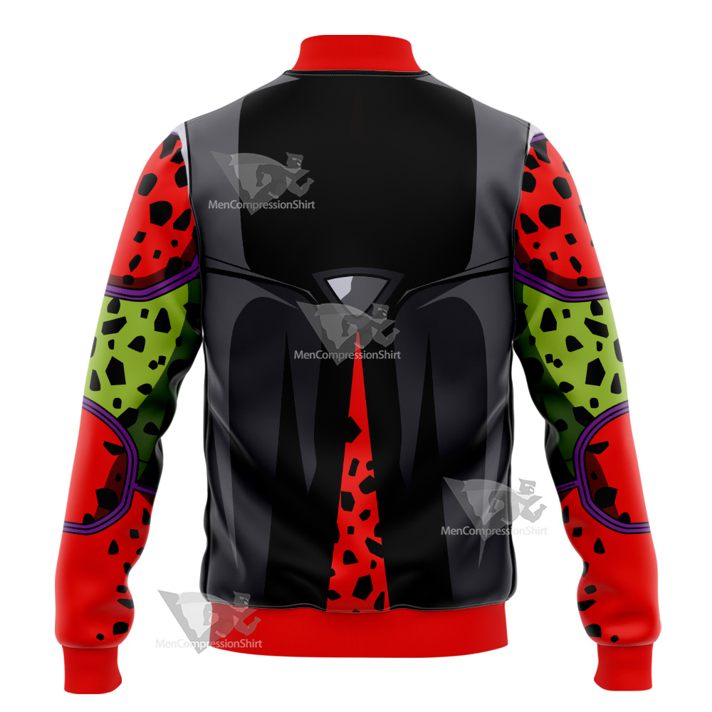 Dragon Ball Super Super Hero Cell Max Varsity Jacket