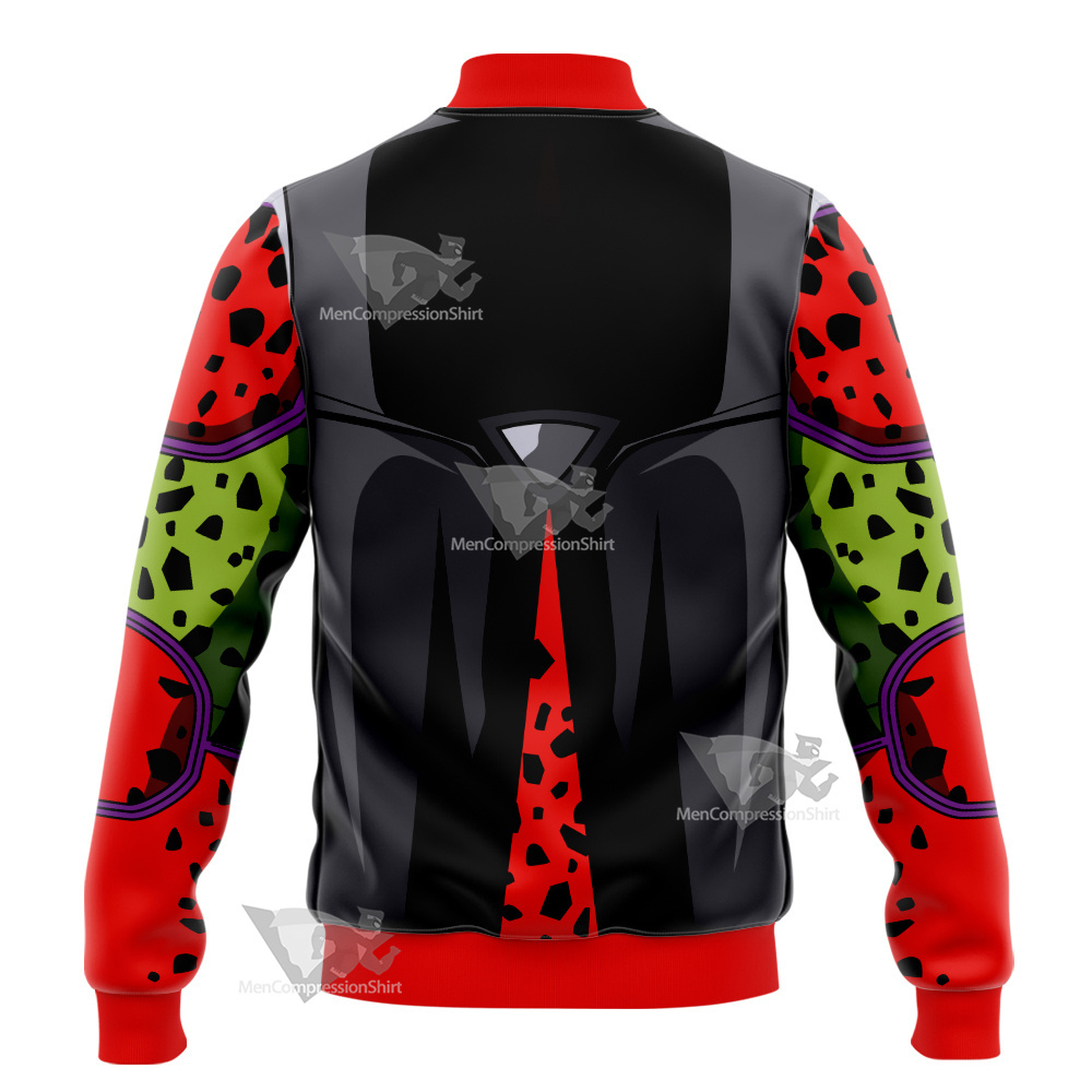 Dragon Ball Super Super Hero Cell Max Varsity Jacket