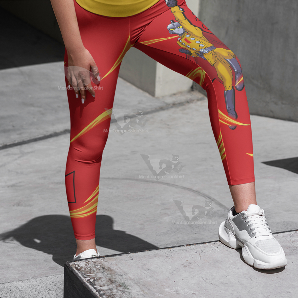 Dragon Ball Super Super Hero Gamma 1 Red Women Leggings