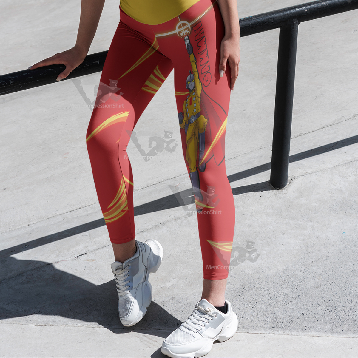 Dragon Ball Super Super Hero Gamma 1 Red Women Leggings