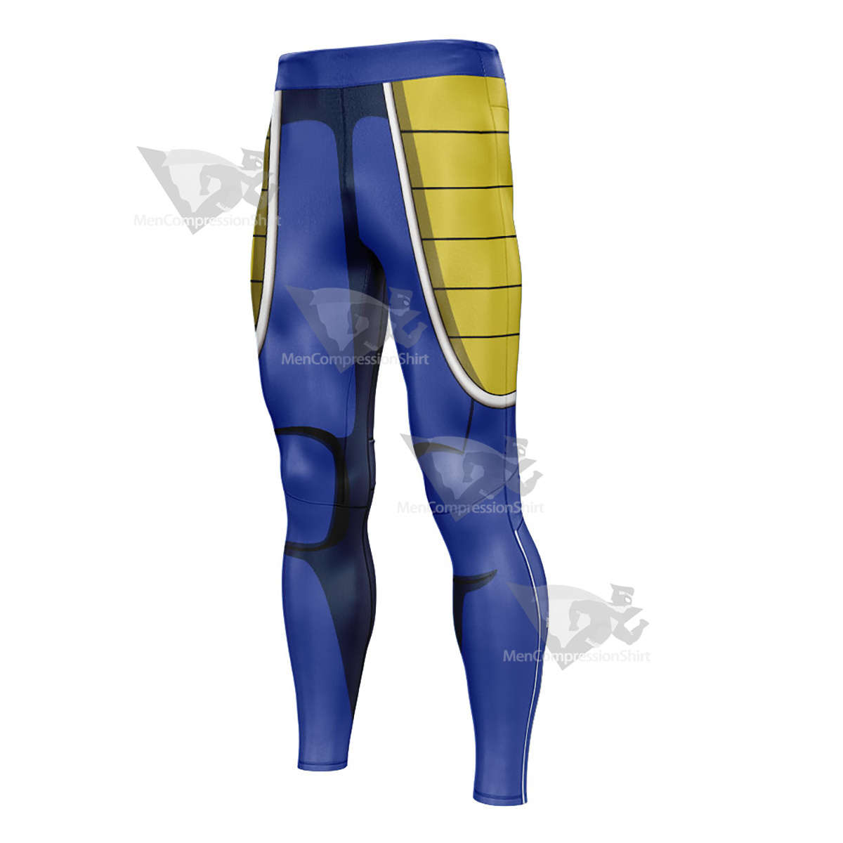 Dragon Ball Vegeta Blue Mens Compression Legging
