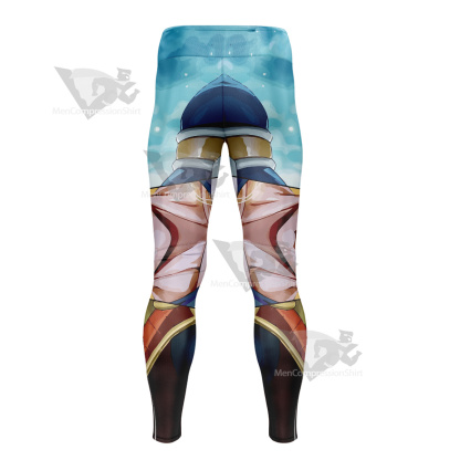 Dragon Ball Vegeta Three States Men Compression Legging