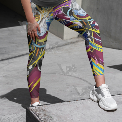 Dragon Ball Whis Yellow Women Compression Legging