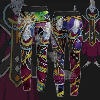 Dragon Ball Whis Yellow Women Compression Legging