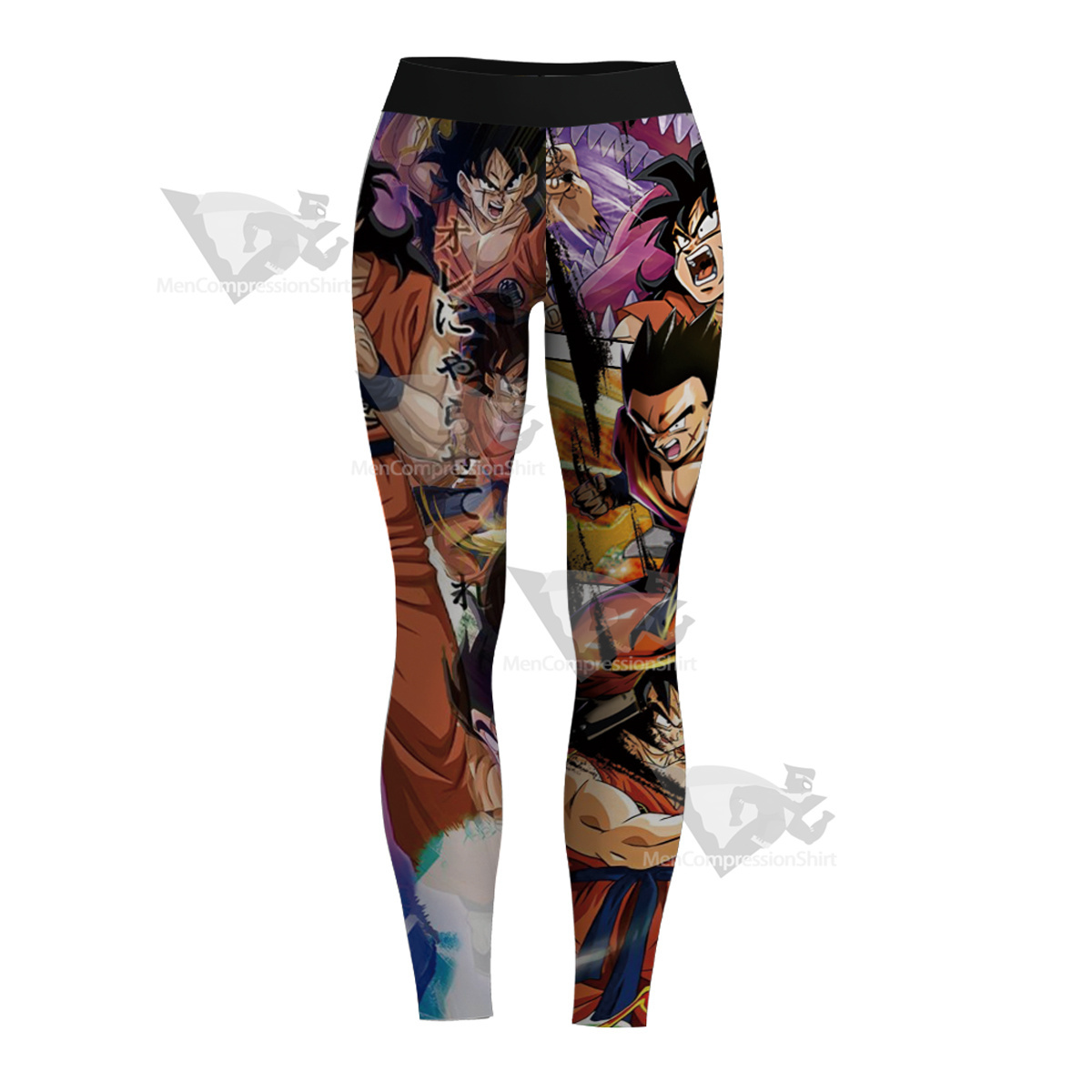 Dragon Ball Yamcha White Women Compression Legging