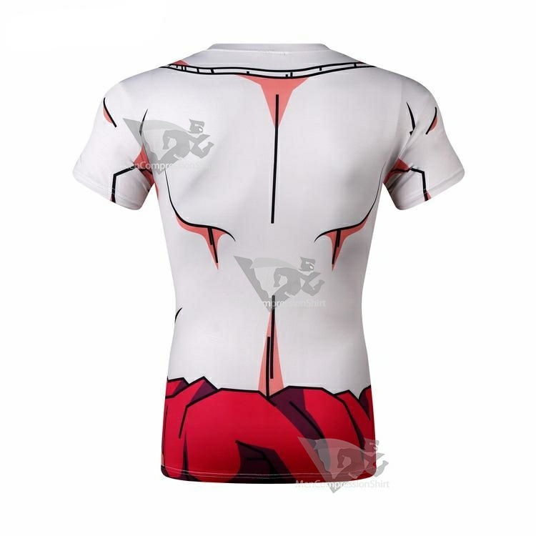 Dragon Ball Z Broly Short Sleeve Compression Shirt For Men