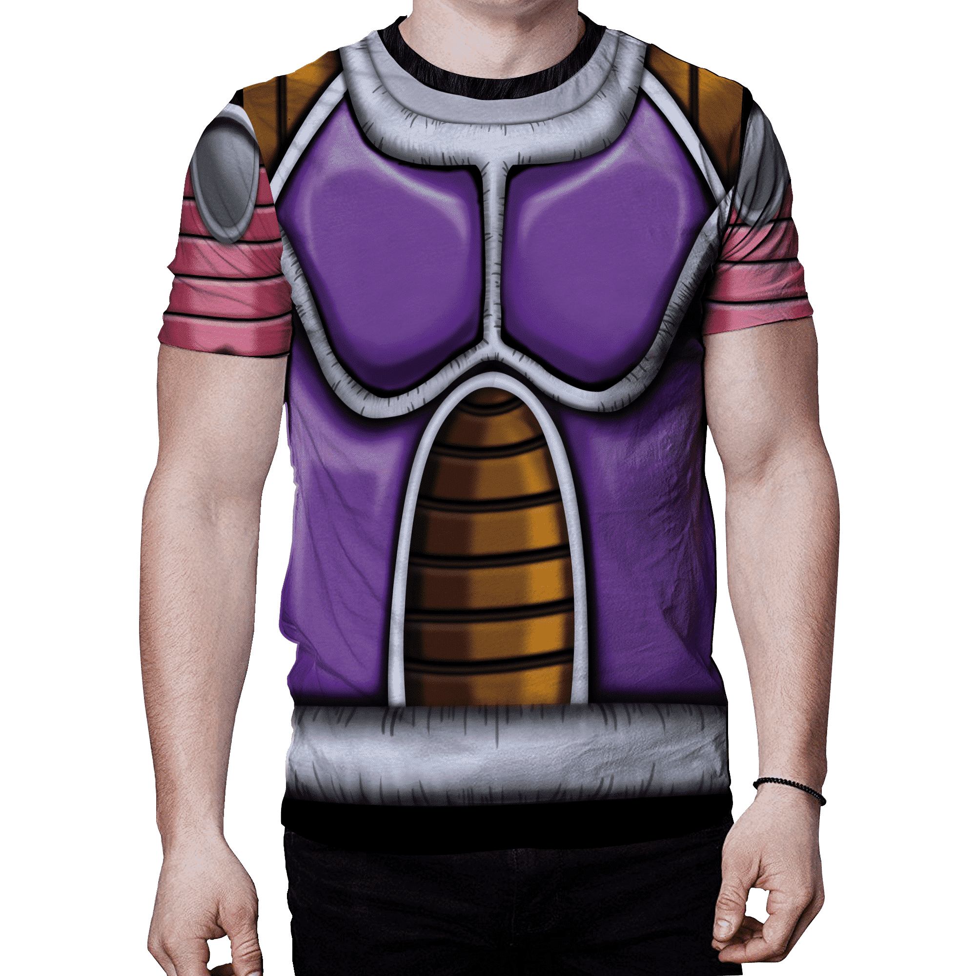 Dragon Ball Z Frieza Classical Body Armor Cosplay Anime T-Shirt