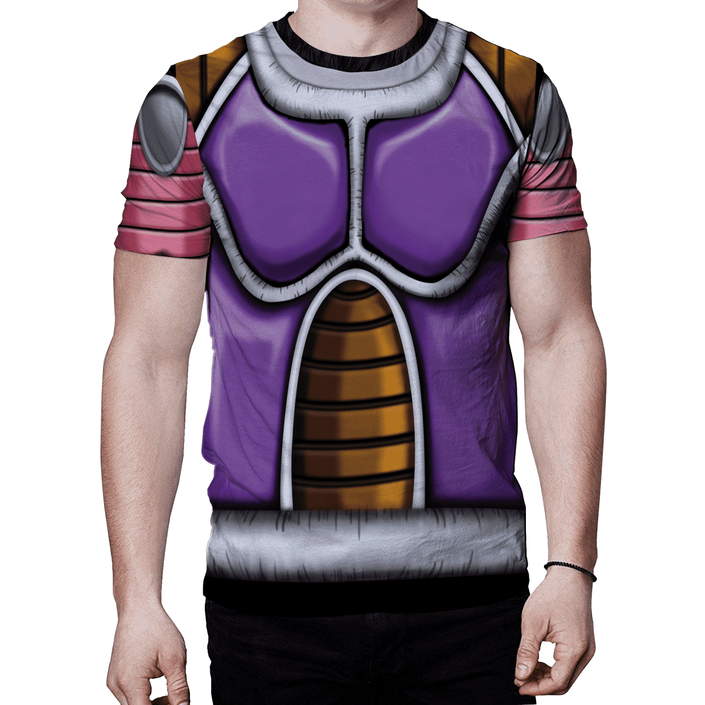Dragon Ball Z Frieza Classical Body Armor Cosplay Anime T-Shirt