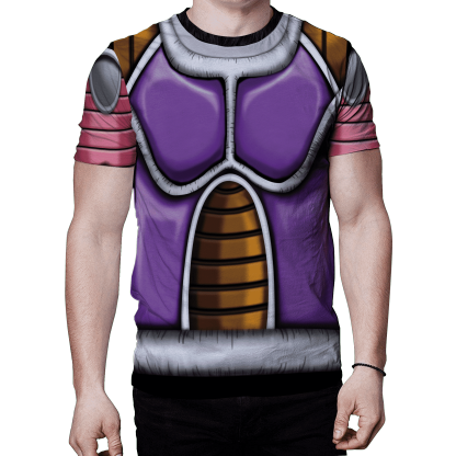 Dragon Ball Z Frieza Classical Body Armor Cosplay Anime T-Shirt