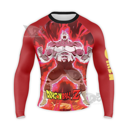 Dragon Ball Z Jiren Red Long Sleeve Compression Shirt