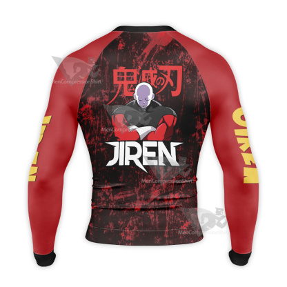 Dragon Ball Z Jiren Red Long Sleeve Compression Shirt