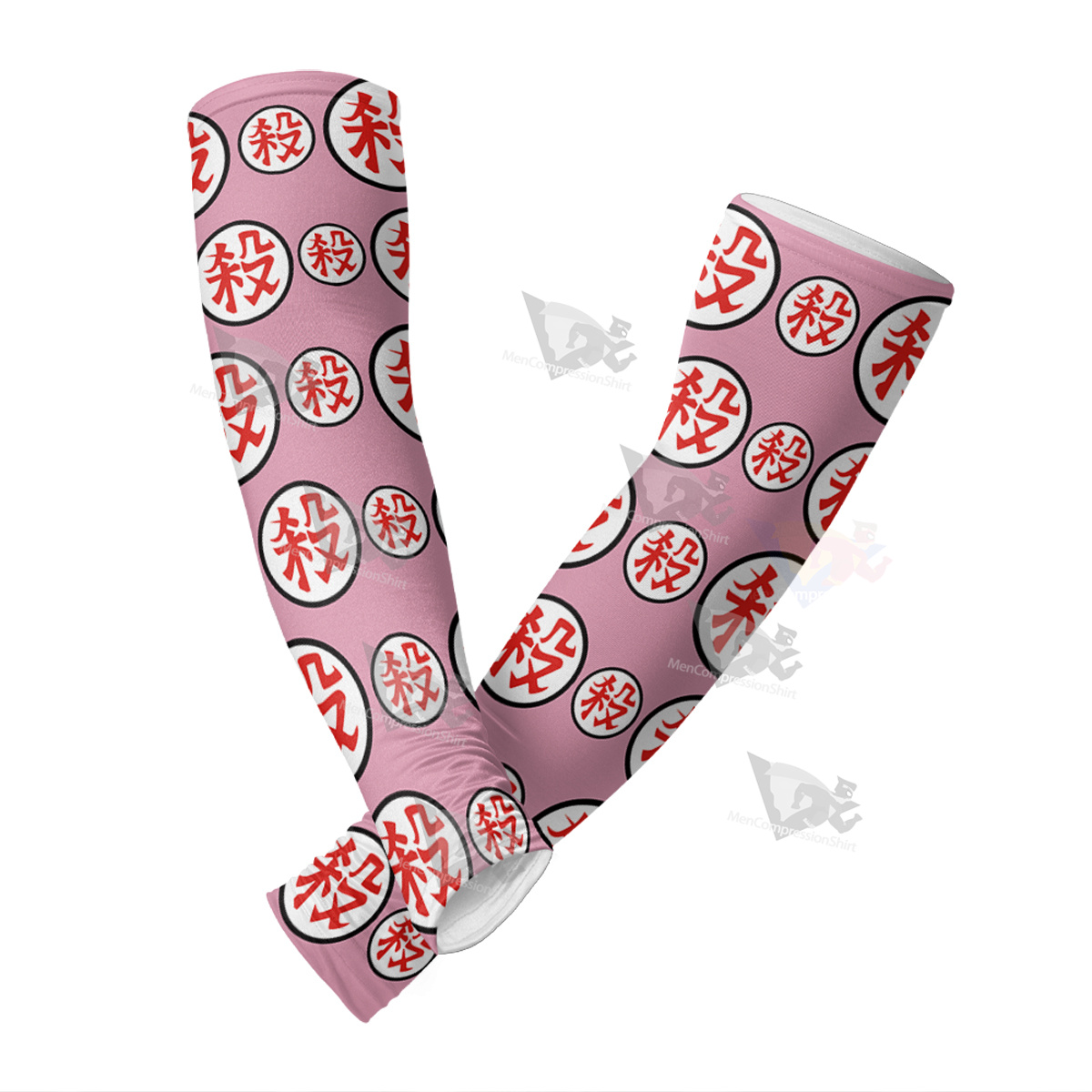 Dragon Ball Z Mercenary Tao Pai Pai Pink Compression Arm Sleeve