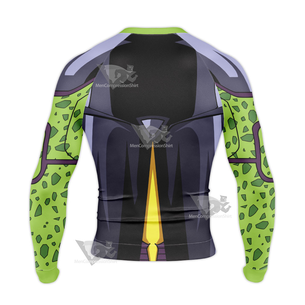 Dragon Ball Z Perfect Cell Long Sleeve Compression Shirt