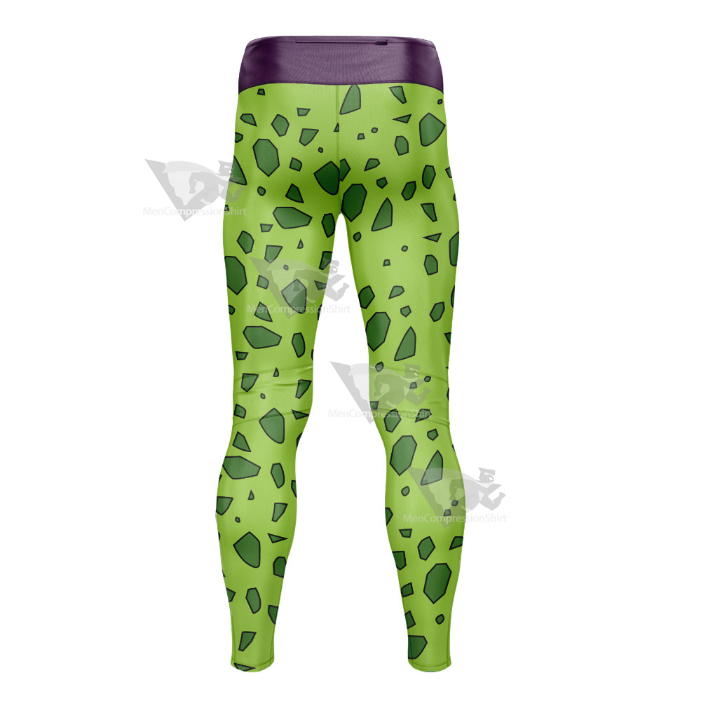 Dragon Ball Z Perfect Cell Mens Compression Legging