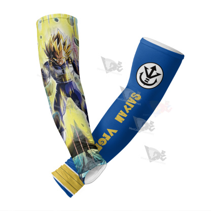Dragon Ball Z Saiyan Vegeta Blue Compression Arm Sleeve