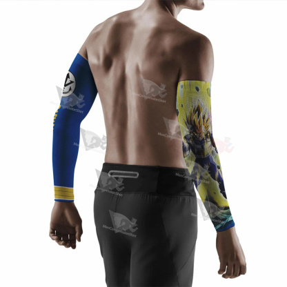Dragon Ball Z Saiyan Vegeta Blue Compression Arm Sleeve