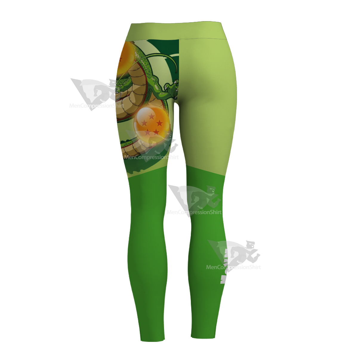Dragon Ball Z Shenron Green Women Leggings