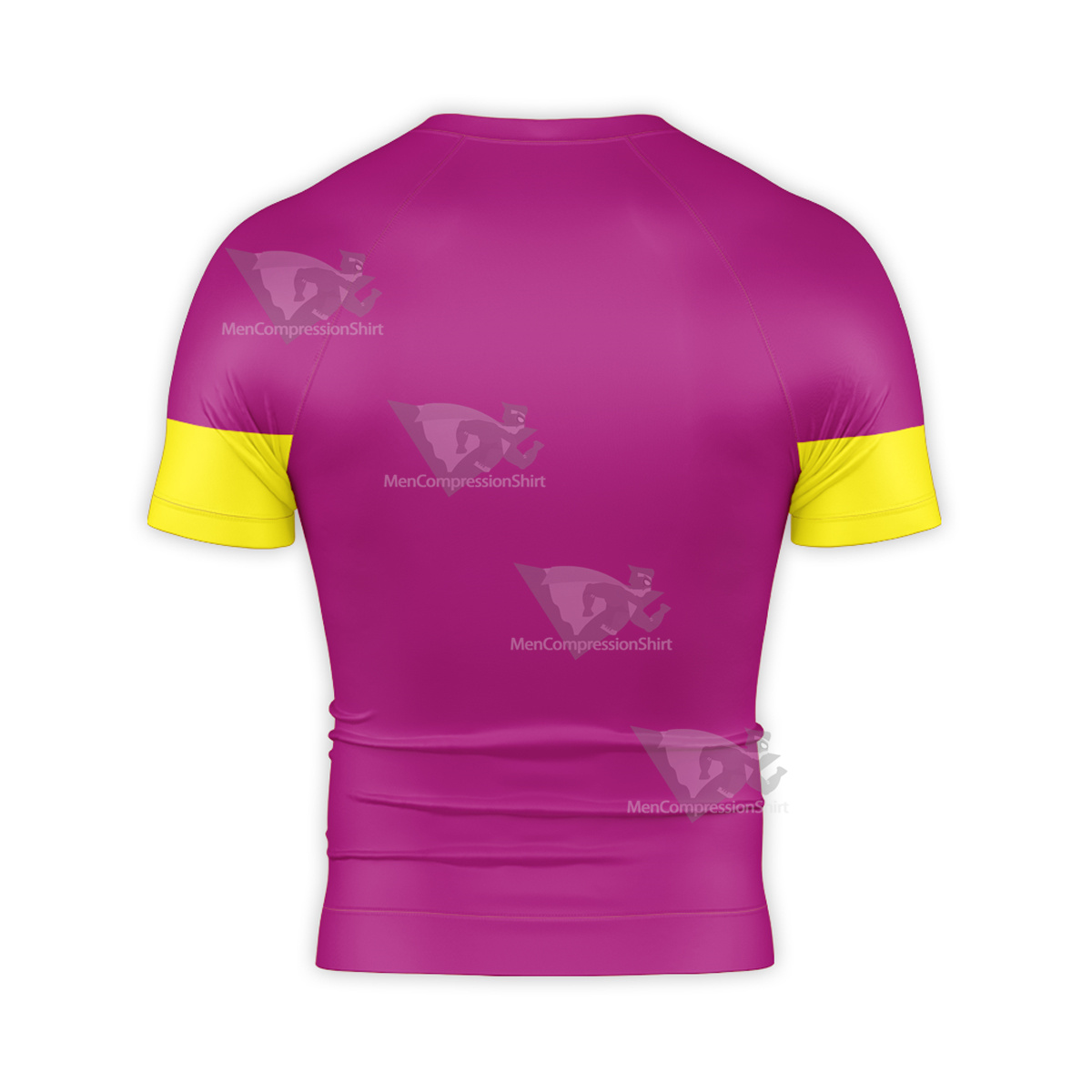 Dragon Ball Zeno Purple Short Sleeve Compression Shirt