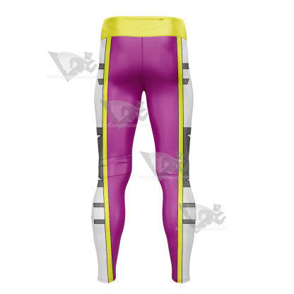 Dragon Ball Zenou Purple Mens Compression Legging