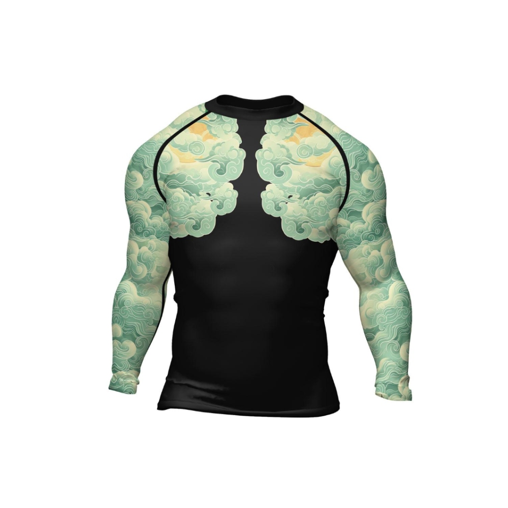 Dragon Majesty Mens Long Sleeve Compression Shirt
