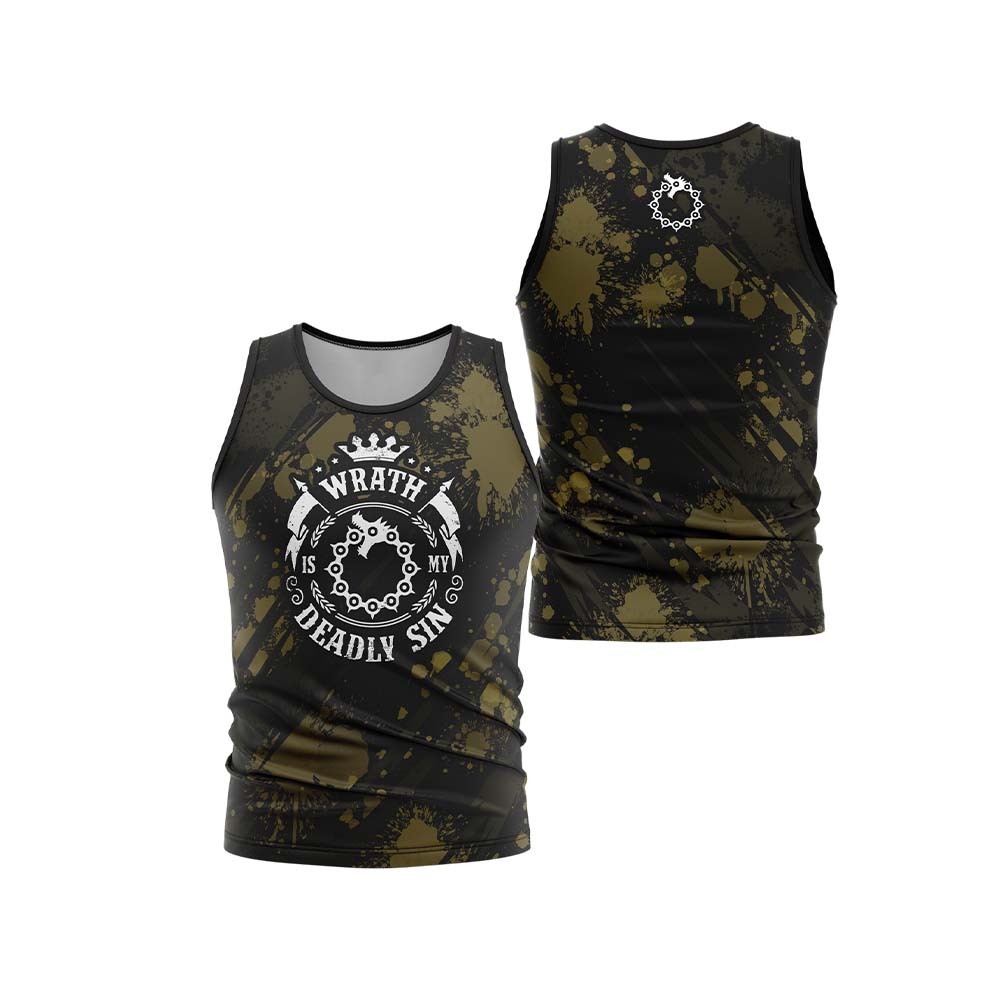 Dragon Sin Seven Deadly Sins Sleeveless Compression Shirt