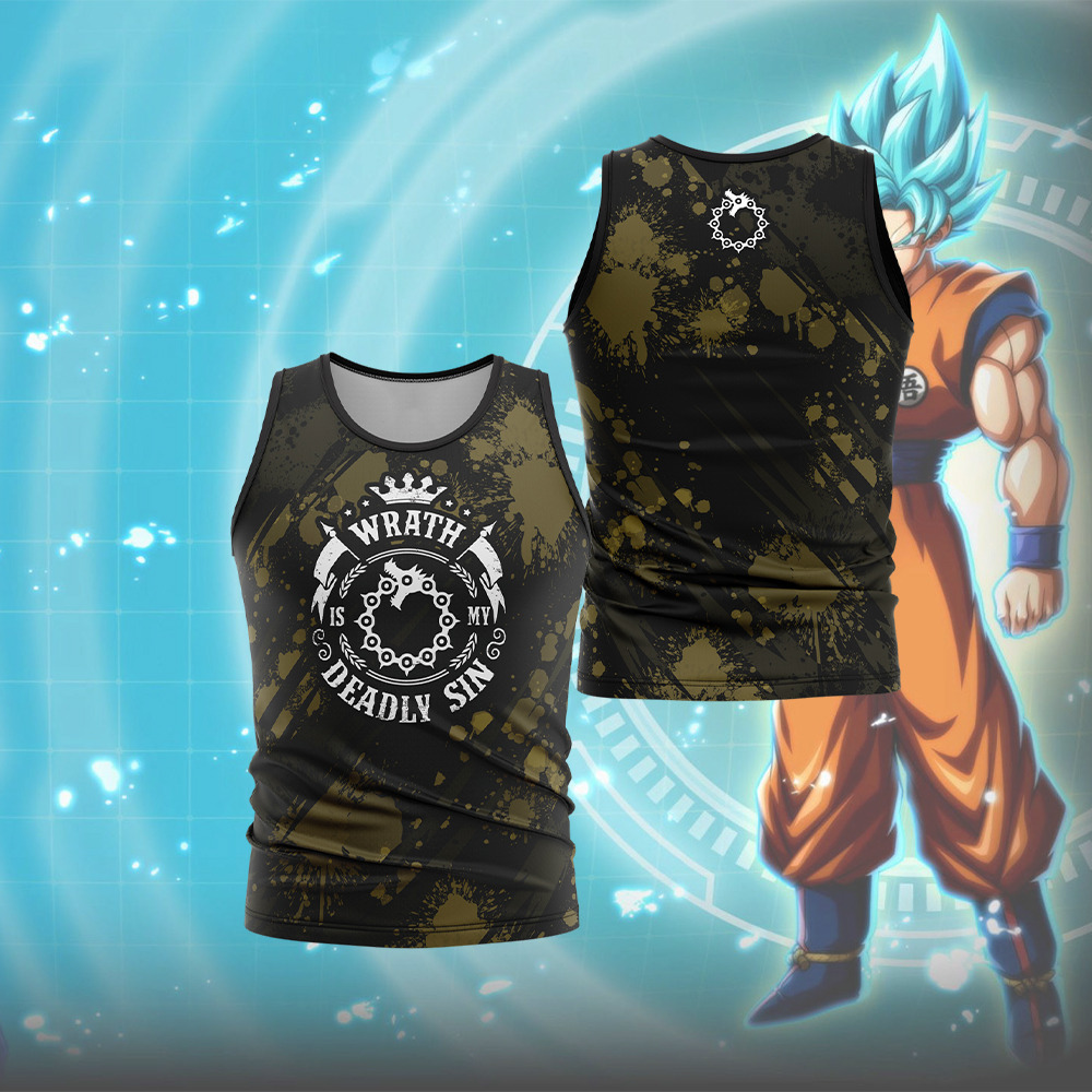 Dragon Sin Seven Deadly Sins Sleeveless Compression Shirt