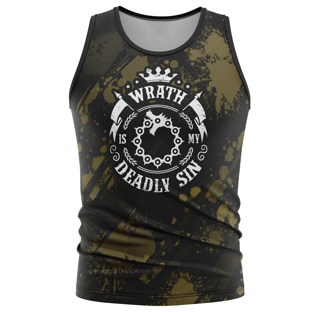 Dragon Sin Seven Deadly Sins Sleeveless Compression Shirt