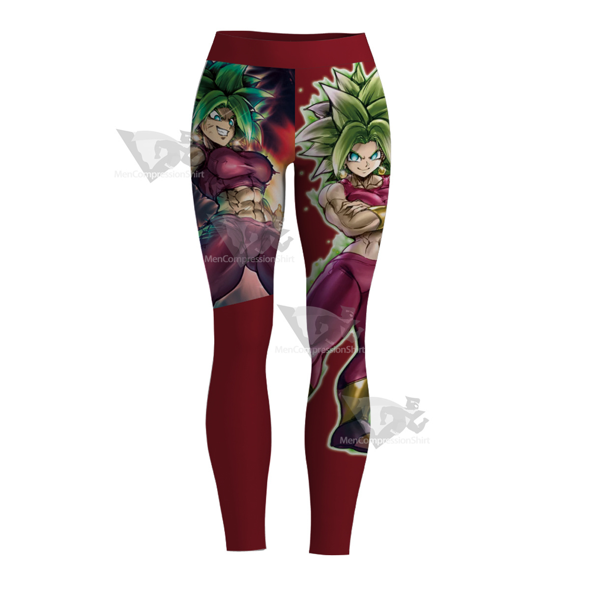 Dragonball Z Kefla Red Women Leggings
