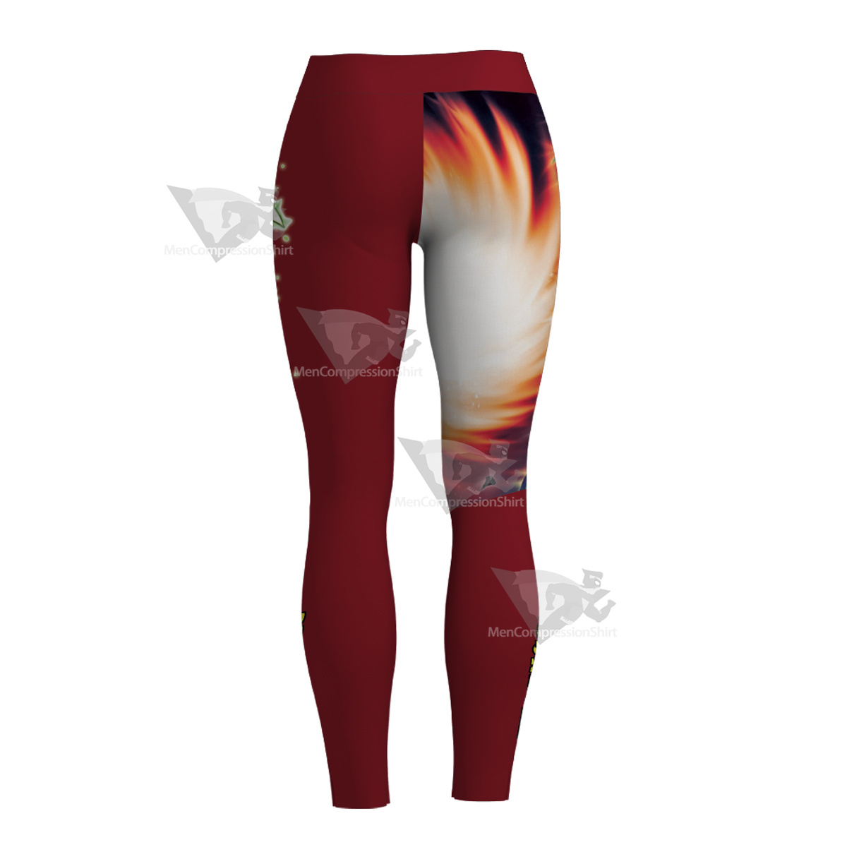Dragonball Z Kefla Red Women Leggings