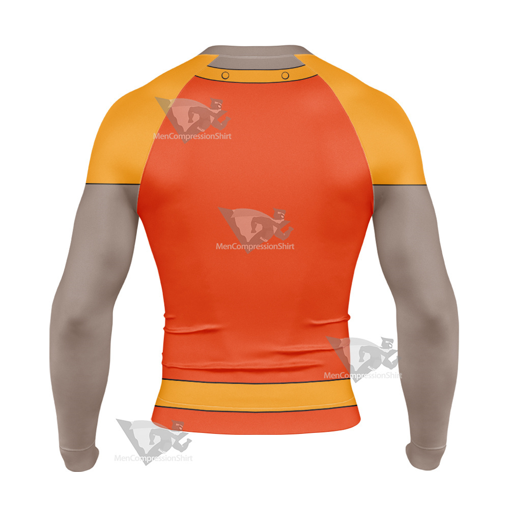 Dragons Lair Dirk Starts Long Sleeve Compression Shirt