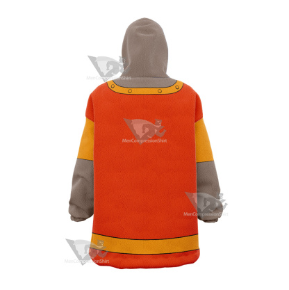 Dragons Lair Dirk Starts Snug Blanket Hoodie
