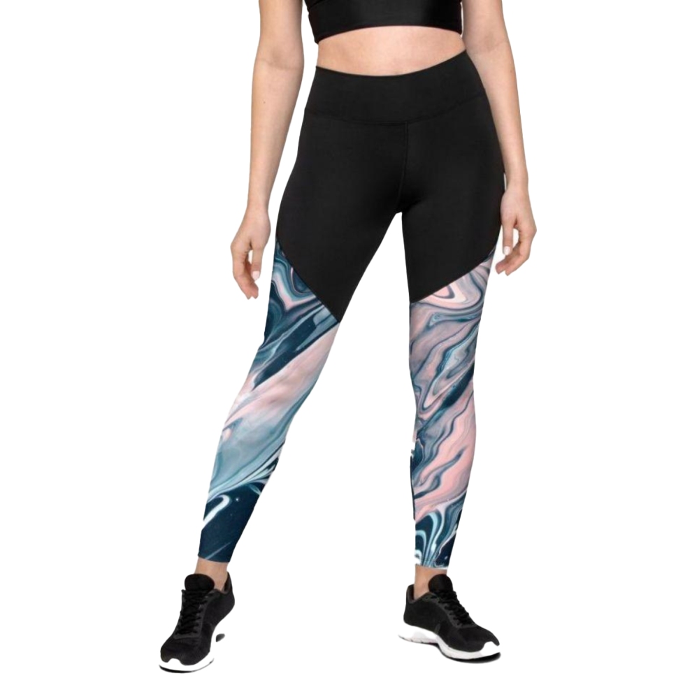 Dreamy Marble Women Compression Legging