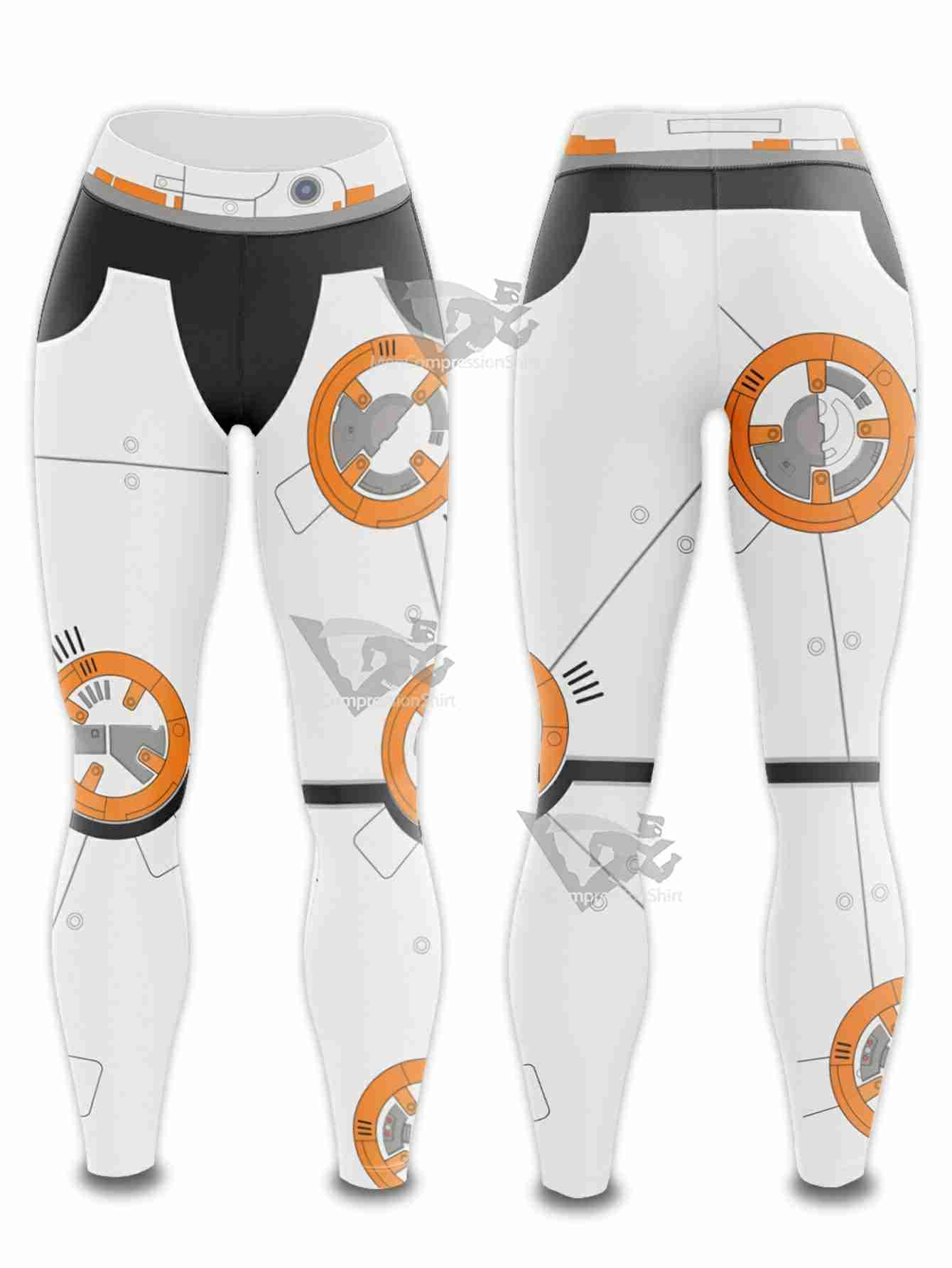 Droid Bb8 Women Compression Leggings