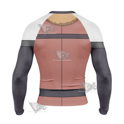 Dudes Vrmmo Life Earth Cosplay Long Sleeve Compression Shirt
