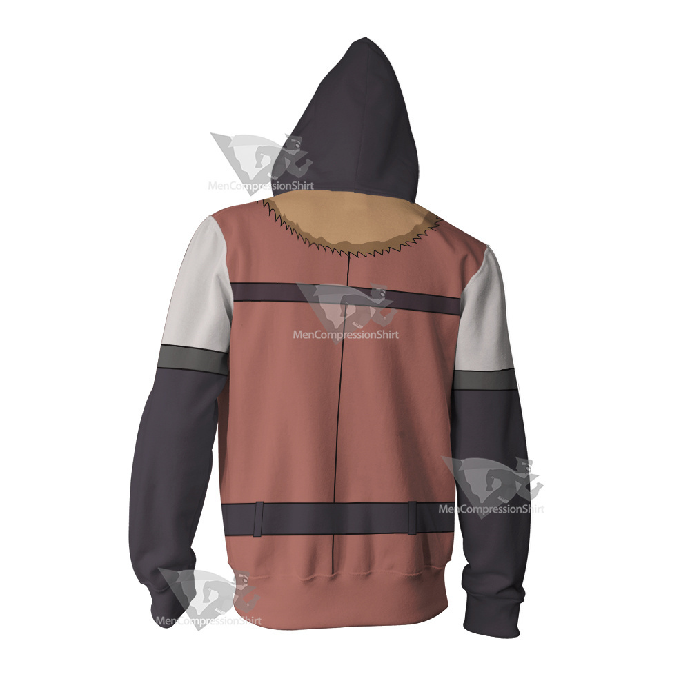 Dudes Vrmmo Life Earth Cosplay Zip Up Hoodie