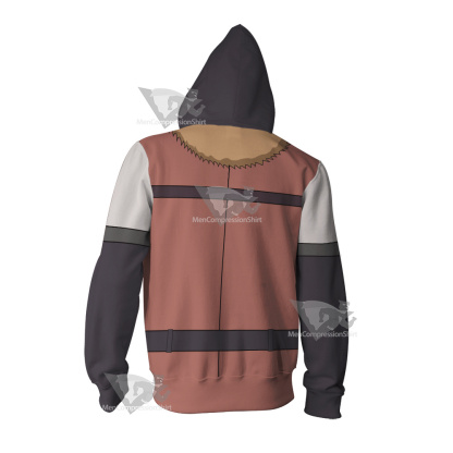 Dudes Vrmmo Life Earth Cosplay Zip Up Hoodie
