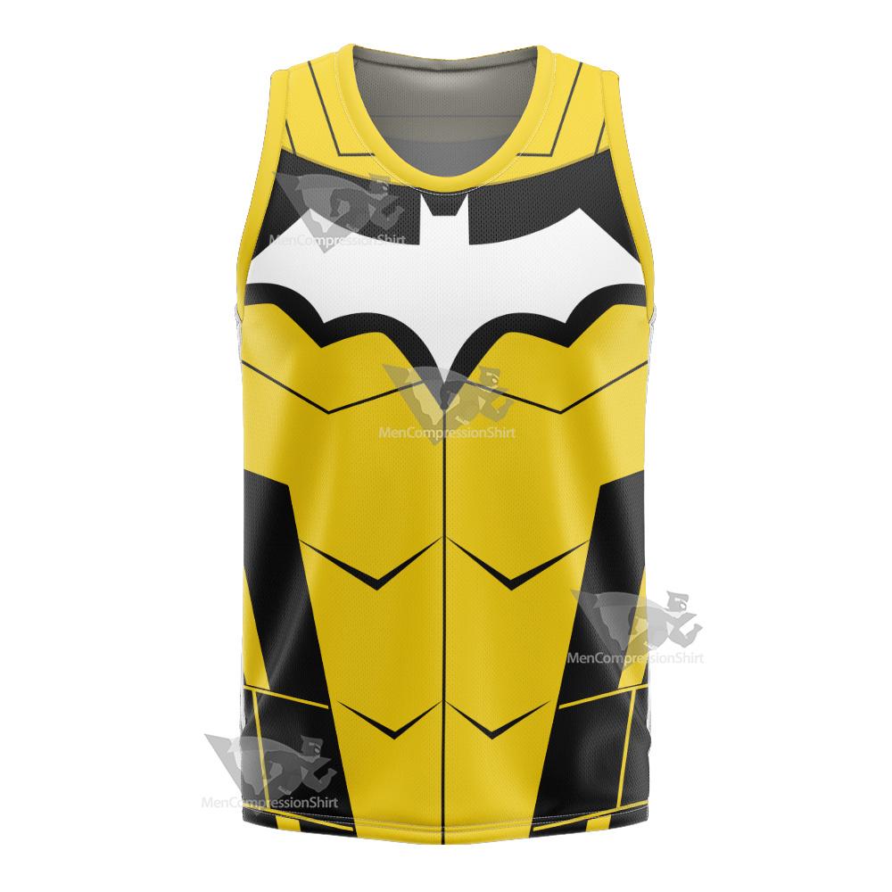 Dc Duke Thomas Yellwo Cosplay Basketball Jersey