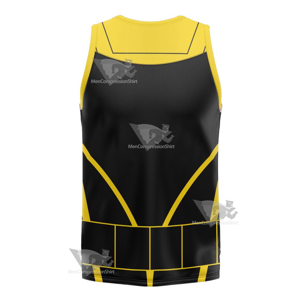 Dc Duke Thomas Yellwo Cosplay Basketball Jersey