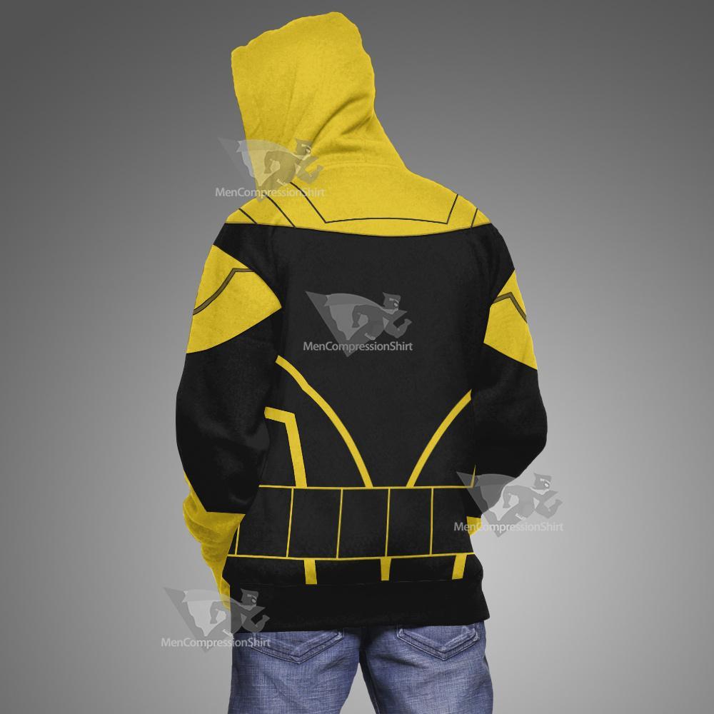 Dc Duke Thomas Yellwo Cosplay Hoodie