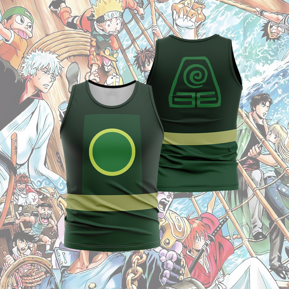 Earthbenders Avatar Sleeveless Compression Shirt