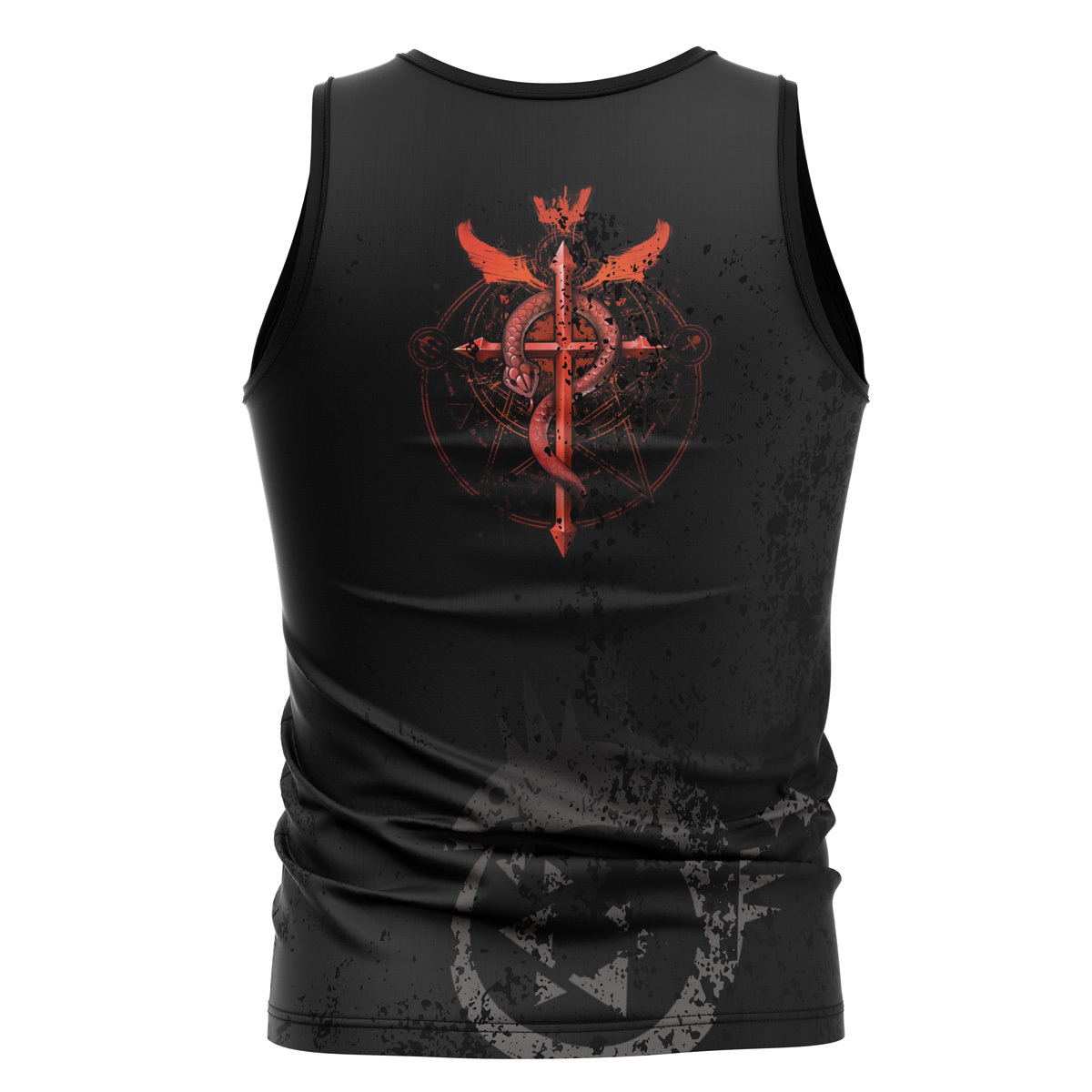 Edward Elric Fullmetal Alchemist Sleeveless Compression Shirt