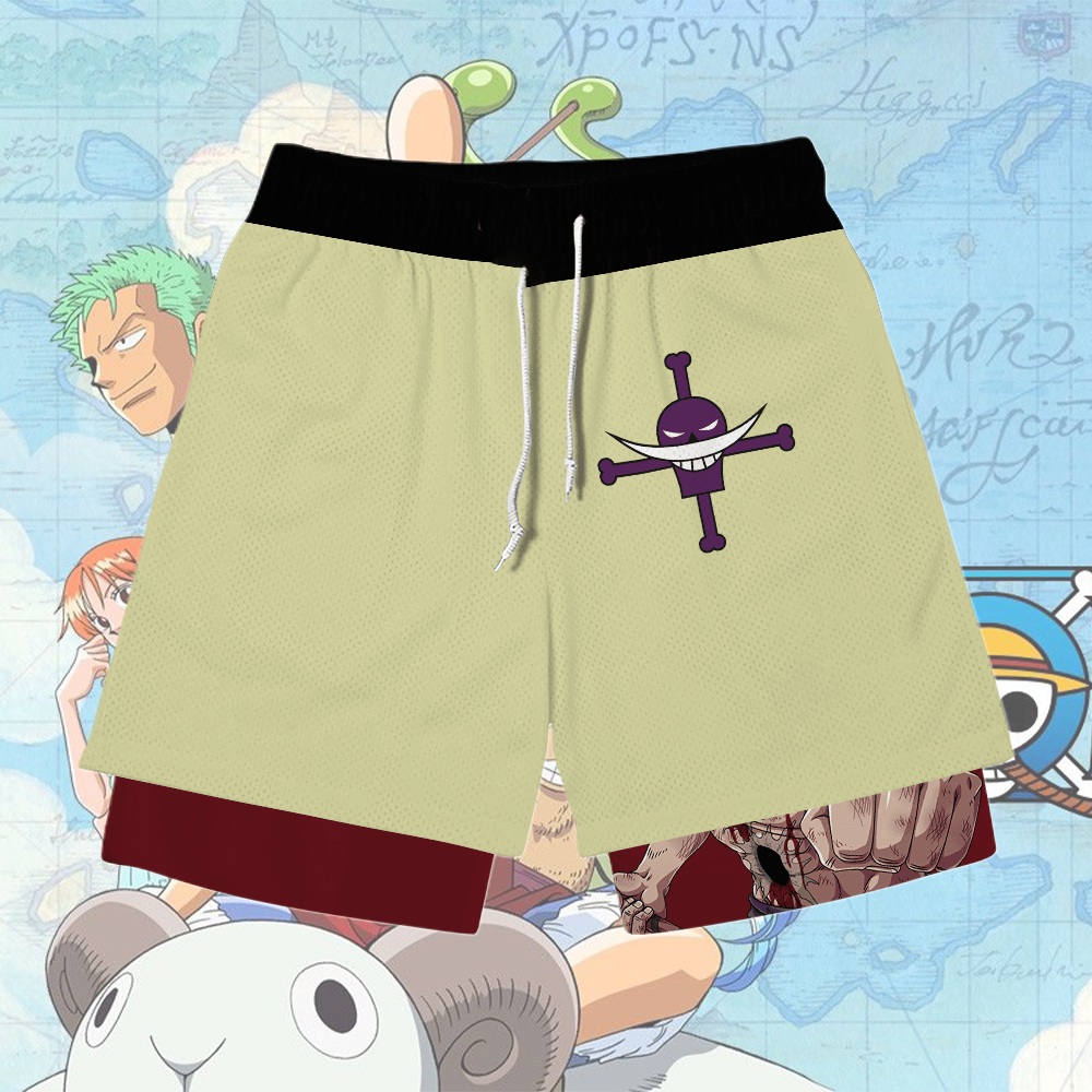 Edward Newgate Anime Shorts Compression Gym Shorts
