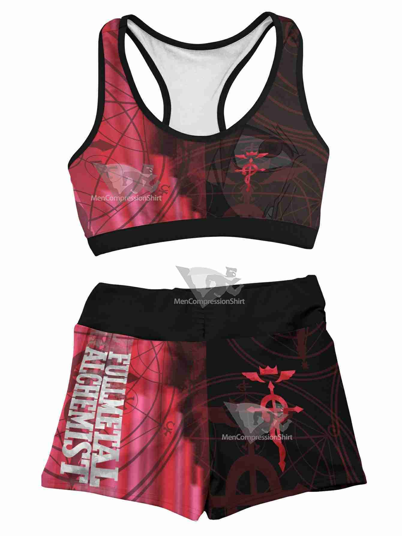Edward Summer Women Compression Active Wear Set