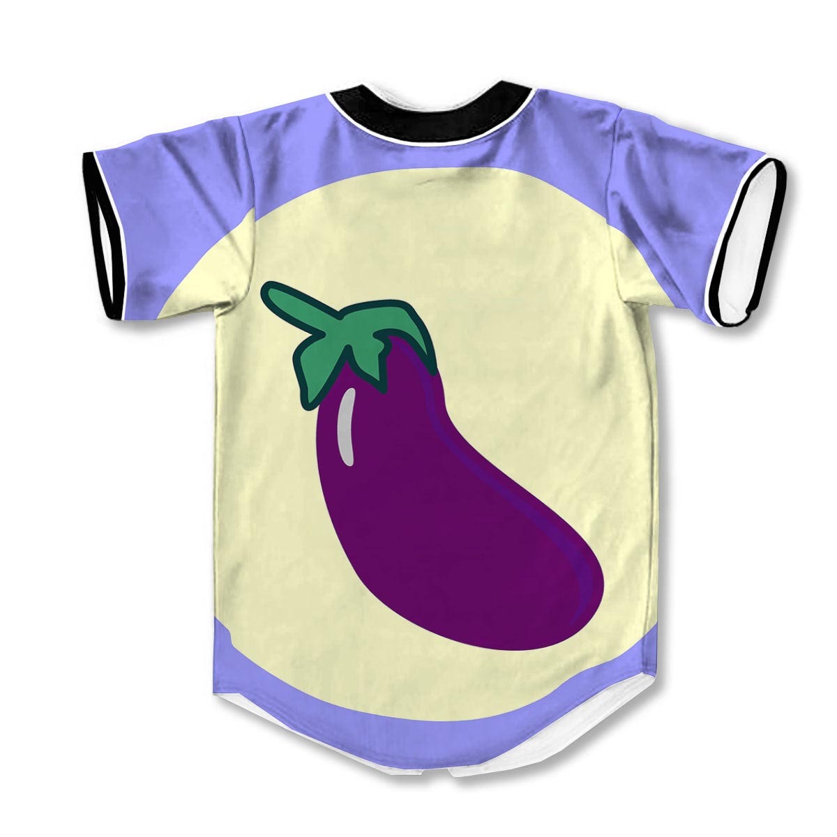 Eggplant 3d Print Full Size Baseball Jerseys