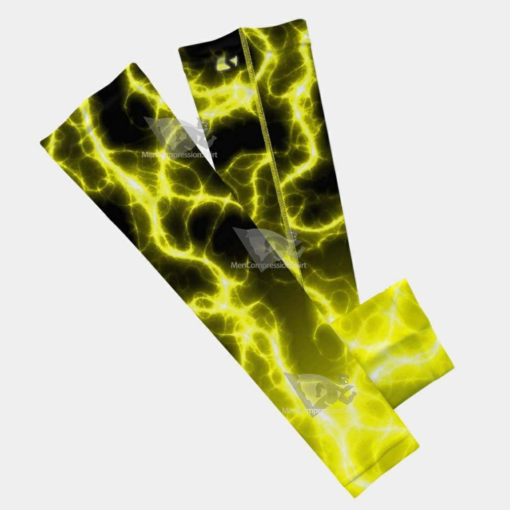 Electric Yellow Kids Arm Sleeve