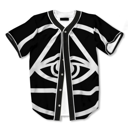 Eye Illuminati 3d Print Full Size Baseball Jerseys