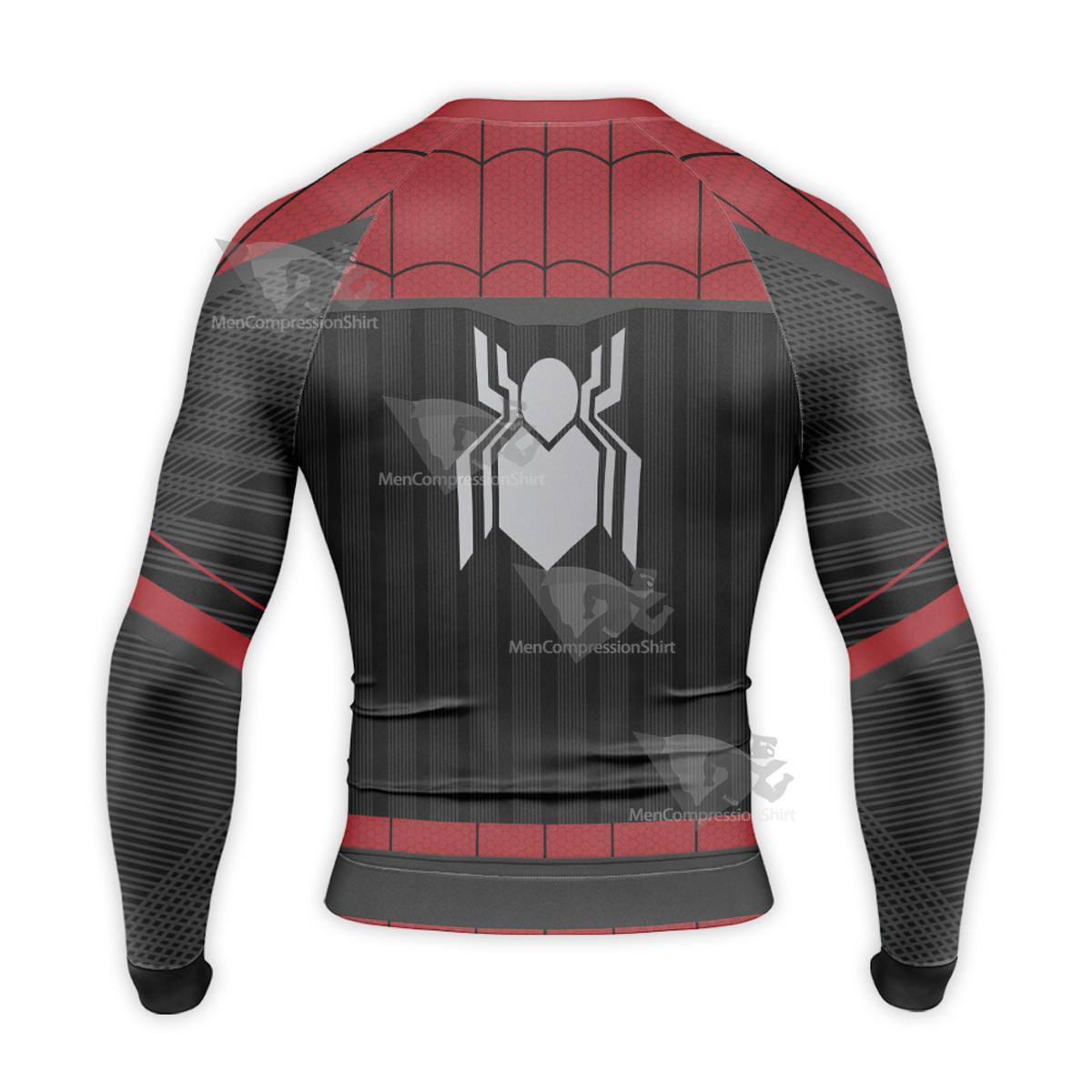 Far From Home Parker Red Suit Long Sleeve Compression Shirt