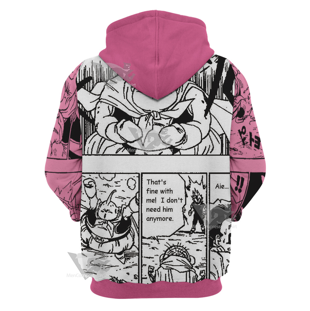 Fat Majin Buu Dragon Ball Hoodie