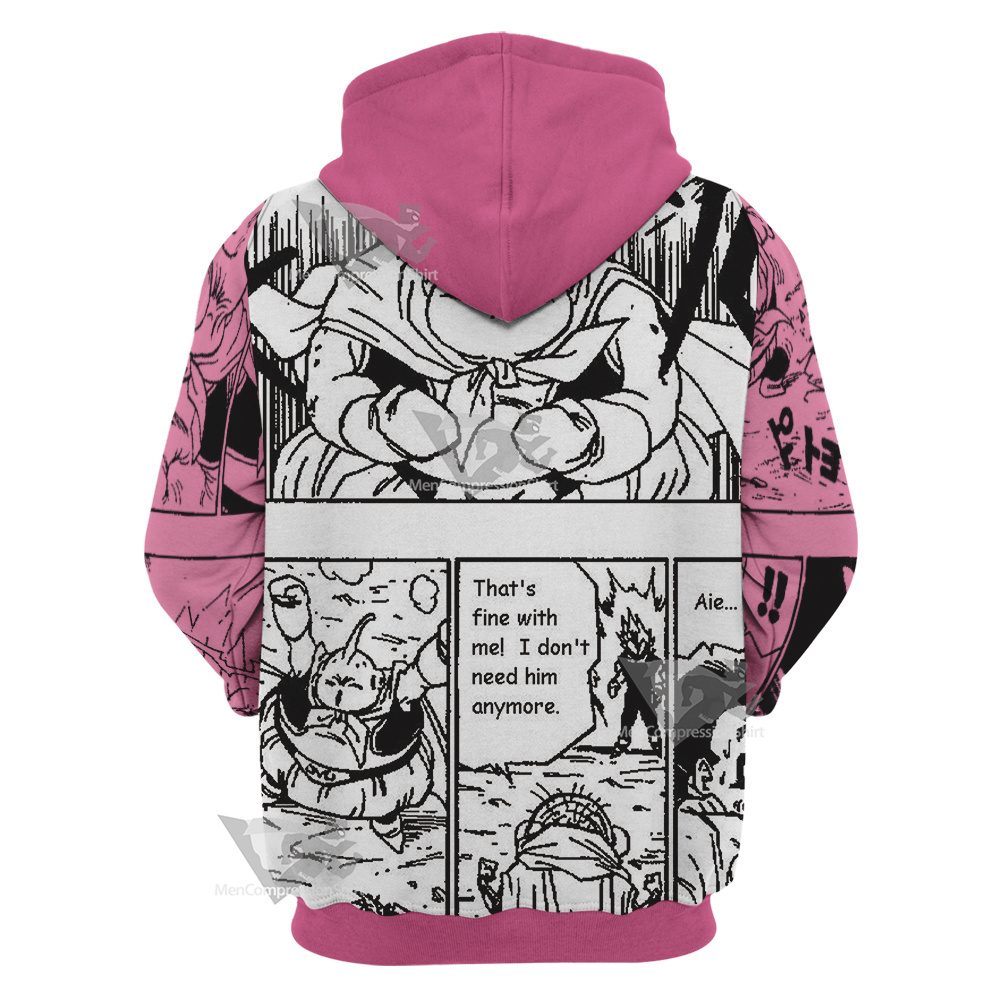 Fat Majin Buu Dragon Ball Hoodie
